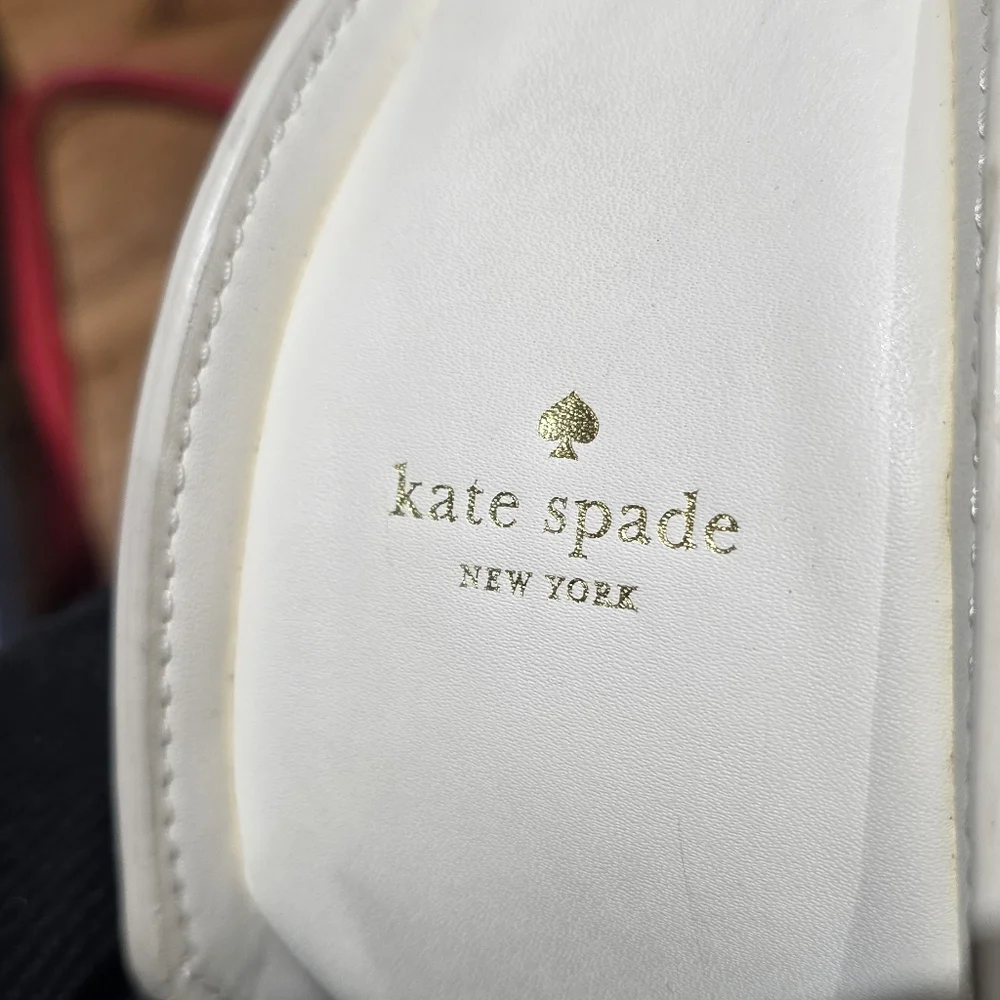 Kate Spade New York Ooh La La Red Carpet Bird Crossbody Purse Leather - Picture 4 of 5